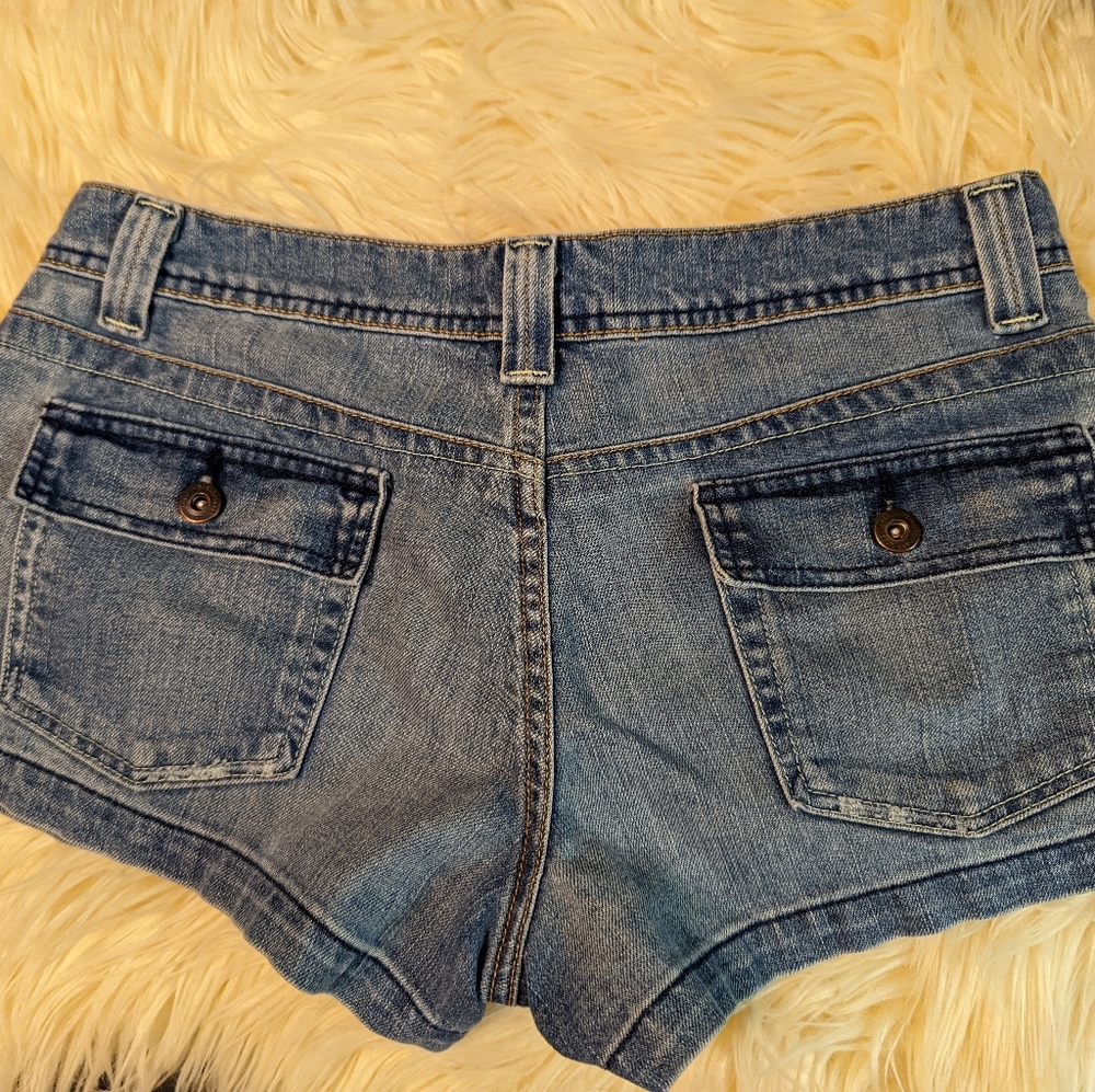 American Eagle Outfitters Blue Denim Jean Shorts - Picture 6 of 6